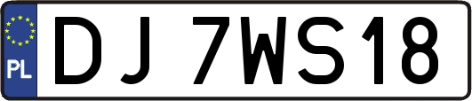 DJ7WS18
