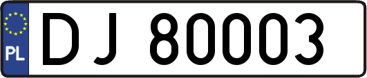 DJ80003