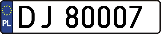 DJ80007