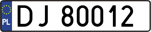 DJ80012