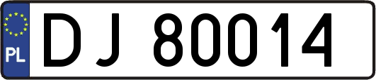 DJ80014