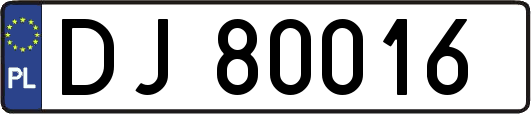 DJ80016
