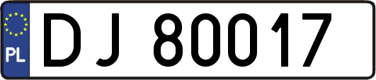 DJ80017