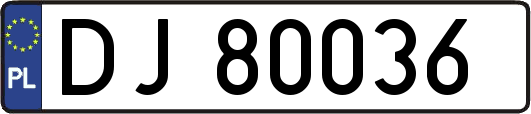 DJ80036