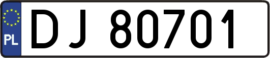 DJ80701