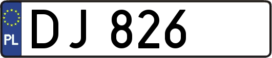 DJ826