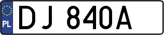 DJ840A