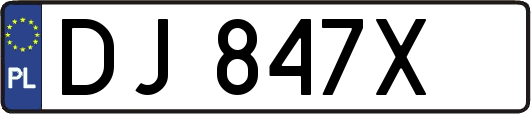 DJ847X