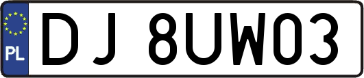 DJ8UW03