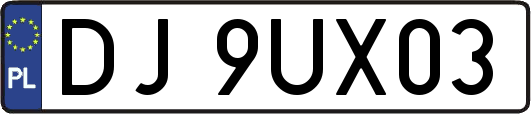 DJ9UX03