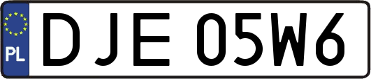 DJE05W6