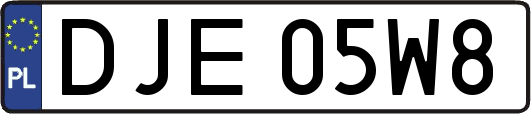 DJE05W8