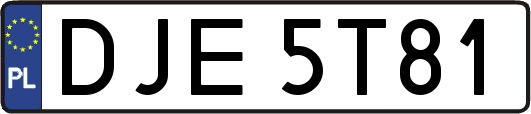 DJE5T81