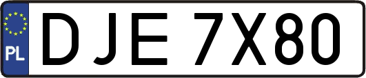 DJE7X80