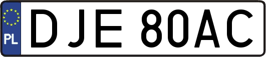 DJE80AC