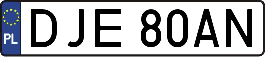 DJE80AN