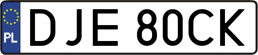 DJE80CK