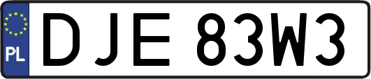 DJE83W3