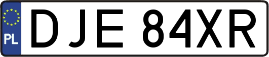 DJE84XR