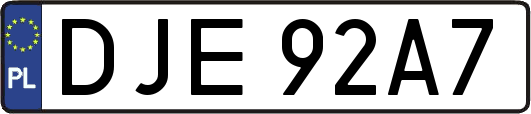 DJE92A7