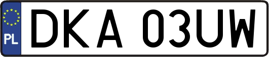 DKA03UW