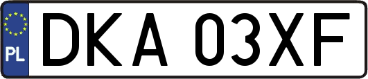 DKA03XF