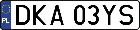 DKA03YS