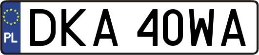 DKA40WA