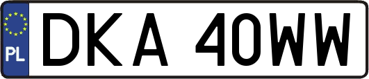 DKA40WW