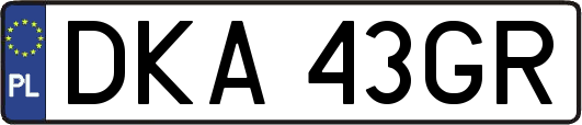 DKA43GR