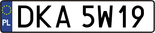 DKA5W19