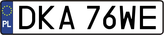 DKA76WE