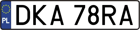 DKA78RA