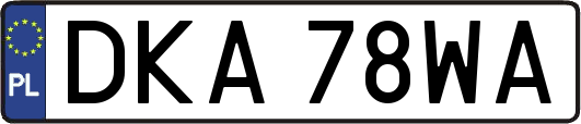 DKA78WA