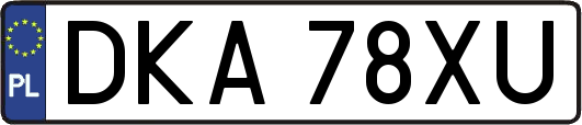 DKA78XU