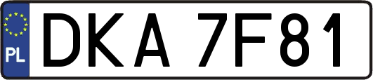 DKA7F81