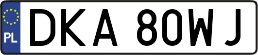 DKA80WJ