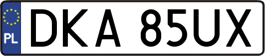 DKA85UX