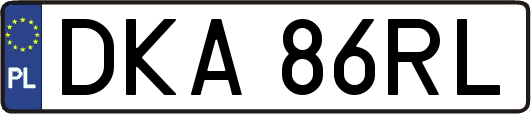 DKA86RL