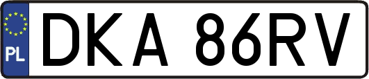 DKA86RV