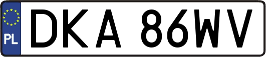 DKA86WV