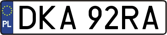 DKA92RA