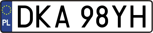 DKA98YH