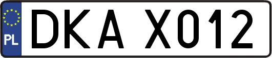 DKAX012