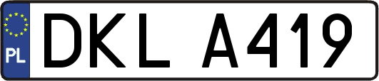 DKLA419