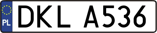 DKLA536