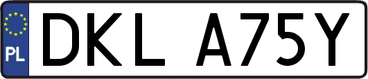 DKLA75Y