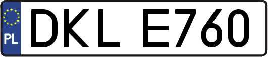DKLE760