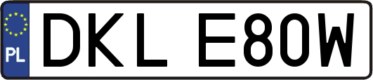 DKLE80W