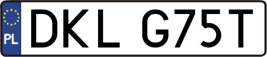 DKLG75T